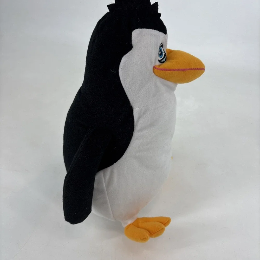 Penguins Of Madagascar Penguin Plush 2011 Viacom 14 Inch Nickelodeon Sewn Eyes